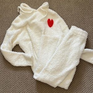 Aerie Marshmallow Pullover & Pajama Pant